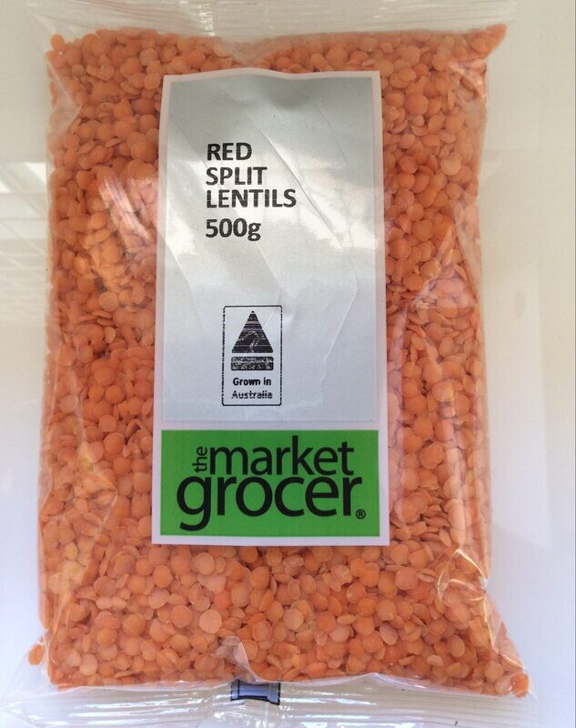 RED SPLIT LENTILS (500G)