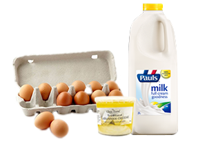 Dairy, Eggs & Fridge
