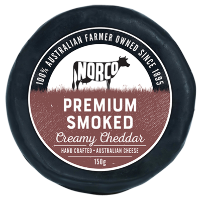 NORCO PREMIUM SMOKED CREAMY CHEDDAR CHEESE 150G