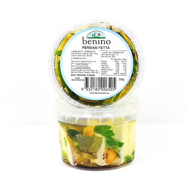 BENINO PERSIAN FETTA CHEESE (250G)