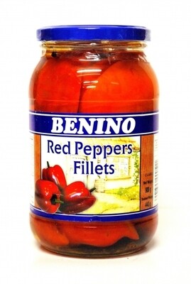 BENINO RED PEPPER FILLETS (900G)