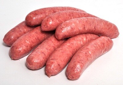 PREMIUM THICK BEEF SAUSAGES IN NATURAL SKINS (1KG)