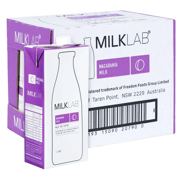 MILKLAB MACADAMIA MILK (BOX : 8 x 1L)