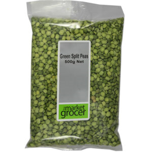 GREEN SPLIT PEAS (500G) MARKET GROCER