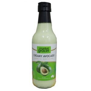 CREAMY AVOCADO GARLIC SALAD DRESSING (320ML)