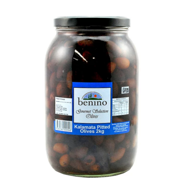 BENINO KALAMATA PITTED OLIVES 2KG