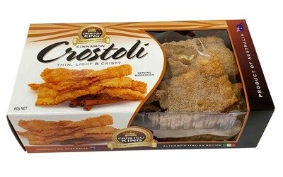 CROSTOLI KING BISCUITS CINNAMON (60G)