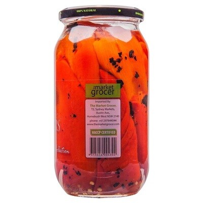 THE MARKET GROCER ROASTED RED PEPPERS (1KG)