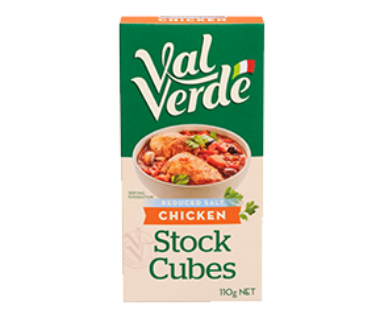 VAL VERDE REDUCED SALT CHICKEN STOCK CUBES (110G)