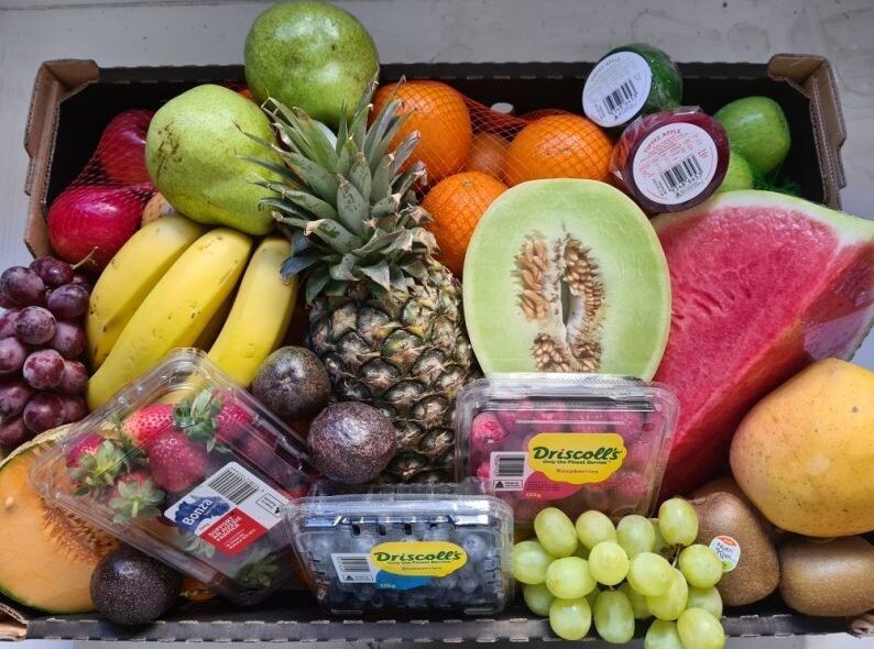 FRUIT BOX ( $89.99 VALUE PLUS BOX)