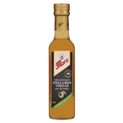 MORO UNFILTERED & ORGANIC APPLE CIDER VINEGAR (250ML)