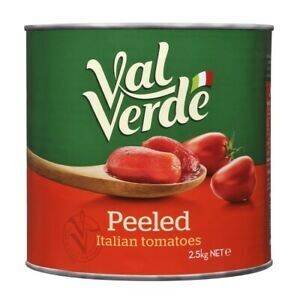 VAL VERDE PEELED ITALIAN TOMATOES (2.5KG)
