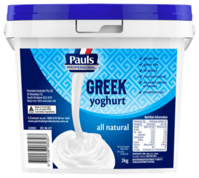 PAULS GREEK YOGHURT - ALL NATURAL (2kg)