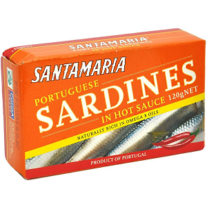 Saidines in hot sauce