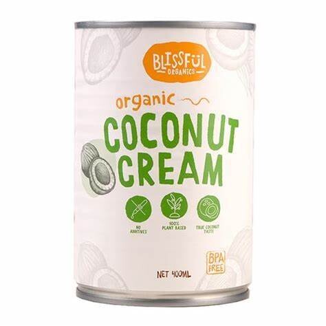 BLISSFUL ORGANIC COCONUT CREAM (400ML)
