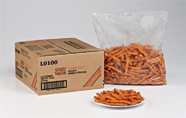 CHIPS SWEET POTATO 10MM 5 X 1.36KG CHIPS SWEET POTATO 10MM 5 X 1.36KG