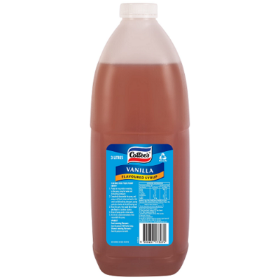 VANILLA FLAVOURED SYRUP COTTEE'S (3 LITERS)