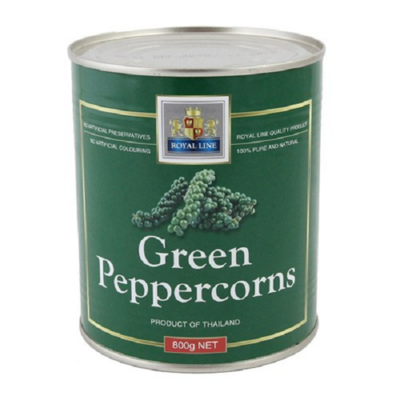 GREEN PEPPERCORNS (800G)