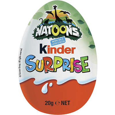 KINDER SUPRISE CHOCOLATE EGG (20g)