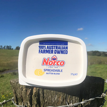 NORCO SPREADABLE BUTTER  AUSTRALIAN OWNED