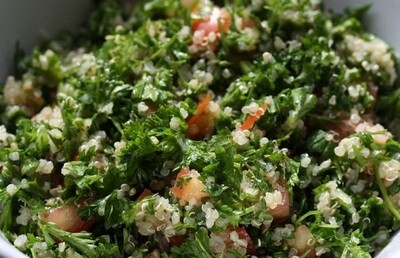 TRAY OF TABBOULEH HOME MADE TABOULI (APPROX 2KG)