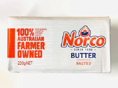 NORCO BUTTER SALTED BLOCK (250G)