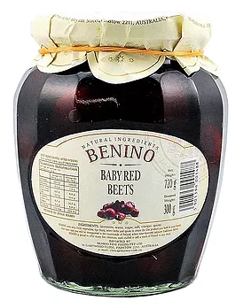 BENINO BABY RED BEETS (720g)