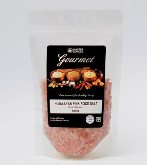 MASTER OF SPICES HIMALAYAN PINK ROCK SALT PURE NATURAL (500g)