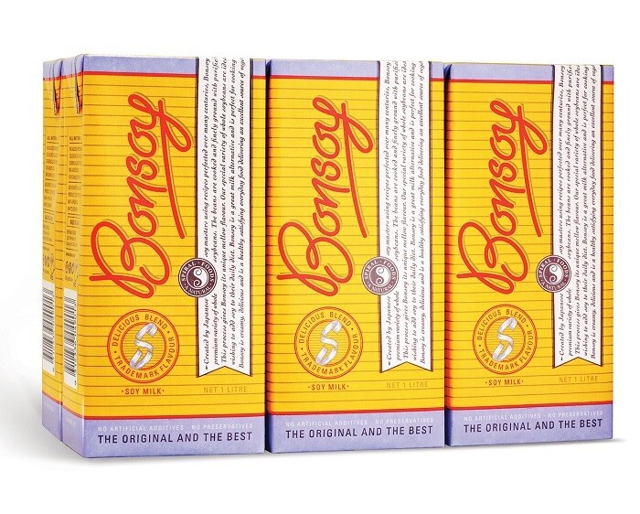 BONSOY SOY MILK - BOX BUY (6 X 1L)