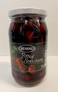 BENINO PITTED SOUR CHERRIES (720g)