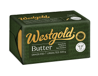 WESTGOLD GRASS FED UNSALTED BUTTER (500g)