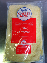 CHEESE KING GRATED PARMESAN (2kg)