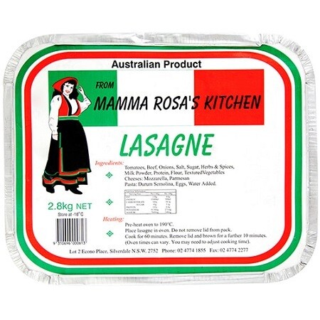 MAMMA ROSA BEEF LASAGNE (2.8KG)