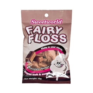 SWEETWORLD FAIRY FLOSS CHOCOLATE FLAVOUR (15g)