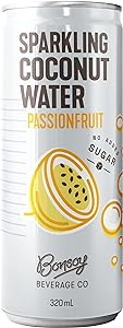 SPARKLING COCONUT WATER PASSIONFRUIT BOX (320MLX12)