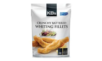 KB'S CRUNCHY BATTERED WHITENING FILLETS (1KG)