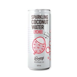 SPARKLING COCONUT WATER LYCHEE BOX (320MLX12)