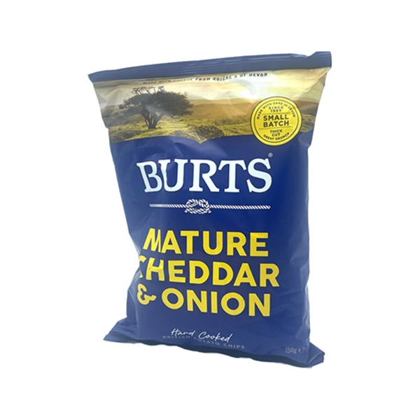 BURTS MATURE CHEDDAR & ONION (150g)