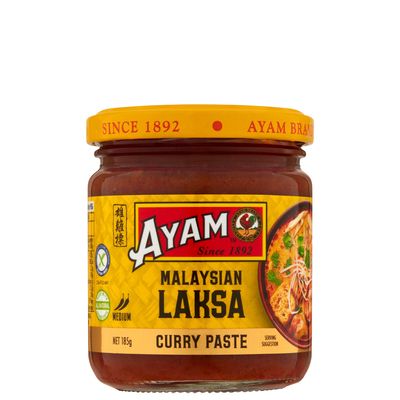 AYAM MALAYSIAN LAKSA CURRY PASTE (185G)