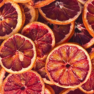 GARNISH DELIGHTS HAND-CUT CITRUS GARNISHES DRIED BLOOD ORANGE(80G PK)