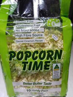 POPCORN TIME BETTER BUTTER TASTE (10 PK)