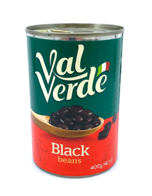 VAL VERDE BLACK BEANS (400G)