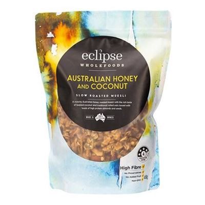 ECLIPSE WHOLEFOODS AUSTRALIAN HONEY AND COCONUT(450g)