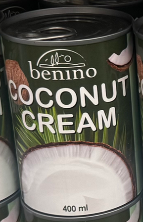 BENINO COCONUT CREAM (400ML)