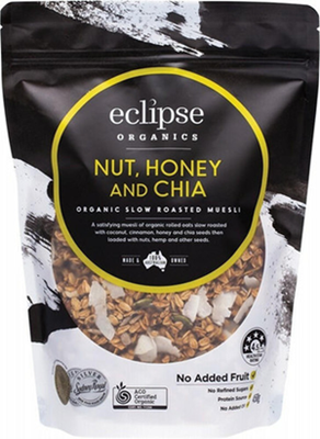 ECLIPSE WHOLEFOODS NUT, HONEY AND CHIA (450g)