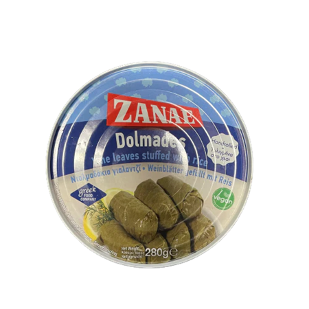ZANAE DOLMADES VINE LEAVES STUFFED WITH RICE (280G)