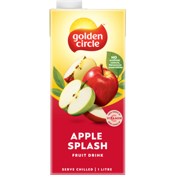GOLDEN CIRCLE APPLE SPLASH FRUIT JUICE (1L)