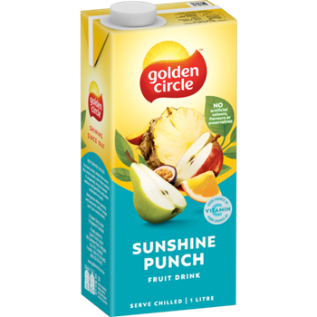 GOLDEN CIRCLE SUNSHINE PUNCH FRUIT JUICE (1L)
