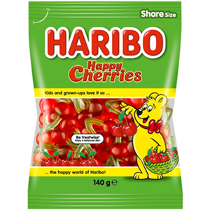 HARIBO HAPPY CHERRIES (140G)