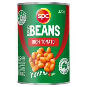 SPC BAKED BEANS RICH TOMATO (220G)